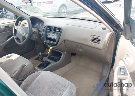 1999 Honda Civic Lx из США, поврежденный, VIN 2HGEJ6573XH501791